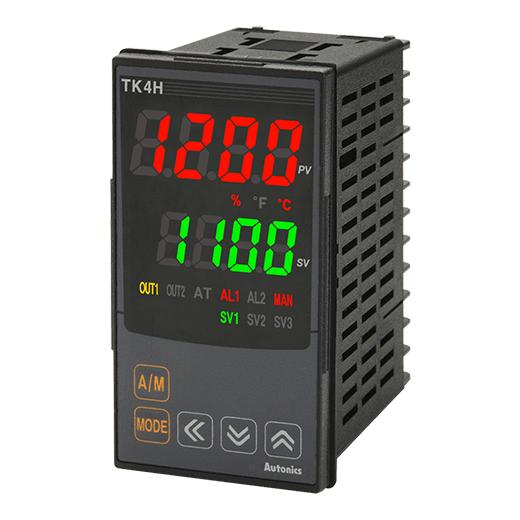 15919-647_image_0.jpg Autonics Digital Microprocessor Based Temperature Indicator TK4H-24CN Universal 0 to 177 Deg.C