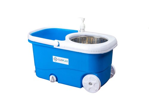 15920-705_image_0.jpg GUDPLAS Bucket Mop PP 6.5 inch Blue and White