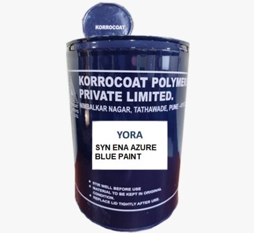 15921-483_image_0.jpg YORA KORROCOAT Alkyd Based Azure Blue Synthetic Enamel Paints 20 L