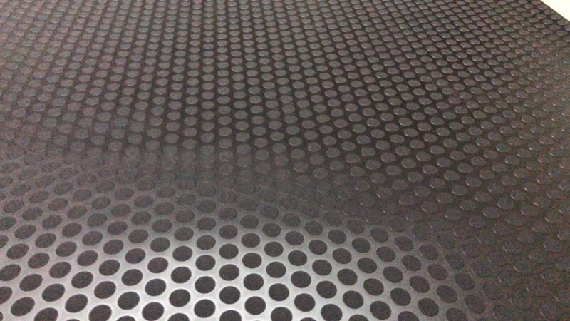 Black Electrical Rubber Mats 2 m