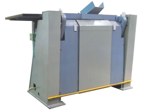 MEGA POWER 450 kg/hr Induction Heating Furnace 1650 deg C Steel