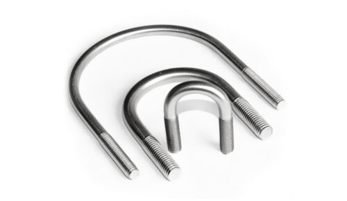 15936-152_image_0.jpg M6 - M20 Stainless Steel, Mild Steel U Bolts 25 - 900 NB