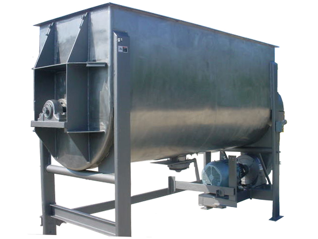 50-3000 kg/Batch Ribbon Blender 3 - 45 HP 304 SS, MS