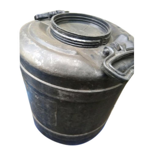 Plastic 20 L Round Black Oil, Water, Agricultural Cans