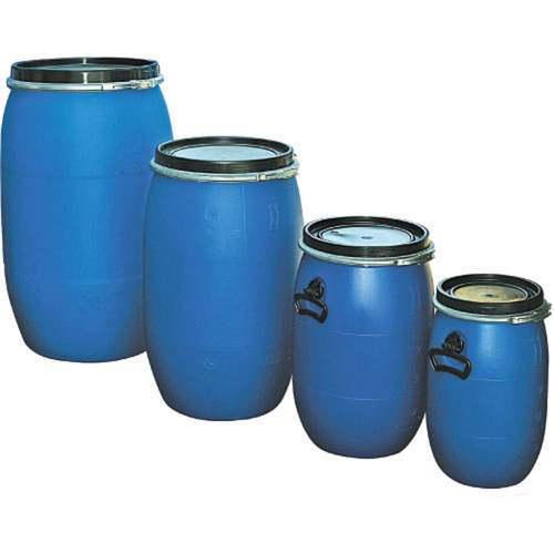 Carboy Industrial Drum 20 to 1000 litre Blue Open Head Chemical Storage
