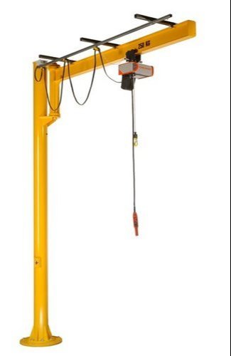 15940-951_image_0.jpg Apex 25 ton Motorized Floor, Pillar Mounted Jib Crane
