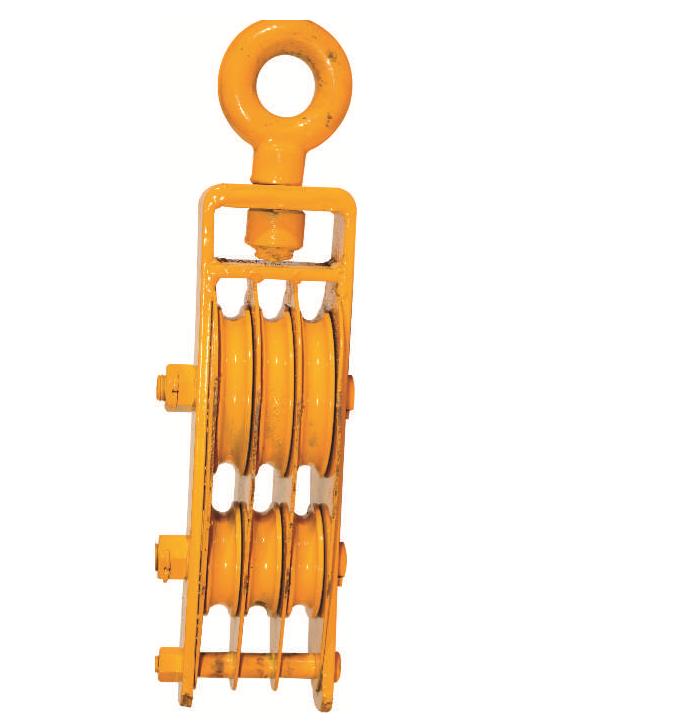 Mild Steel Wire Rope Pulleys 10 ton