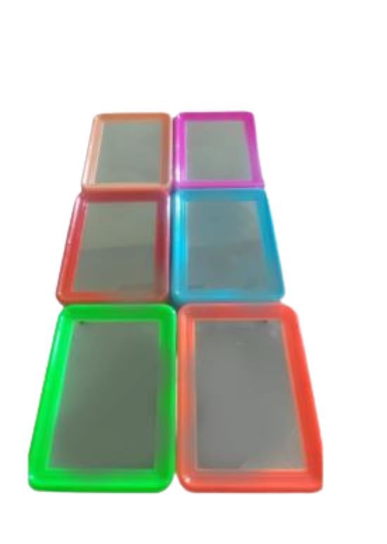 1/2 inch Rectangular Mirror 7 x 5 inch