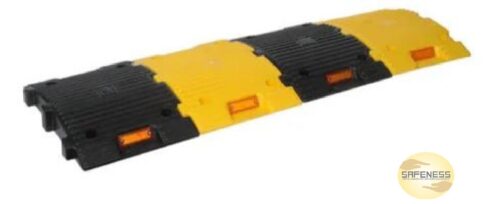 SOLESAFE Plastic Speed Breaker SQL-TRS-SB-PSB-005 Black and Yellow