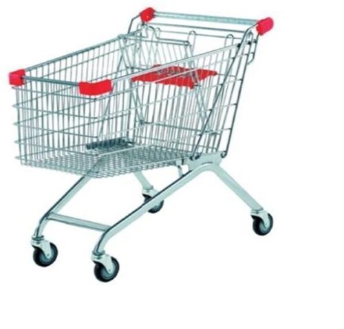 15962-174_image_0.jpg Solutions PAcking Shopping Trolley 74 l Powder Coated