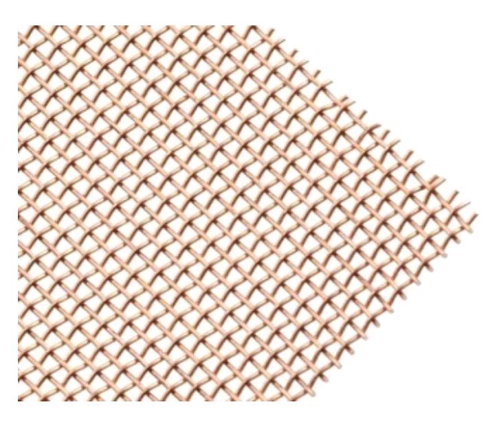 15963-1970_image_0.jpg Coarse Wire Mesh Copper and Brass