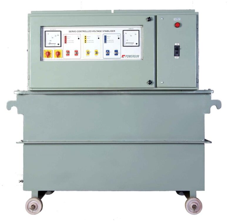 15965-833_image_0.jpg POWERGUN Single Phase Voltage Stabilizers
