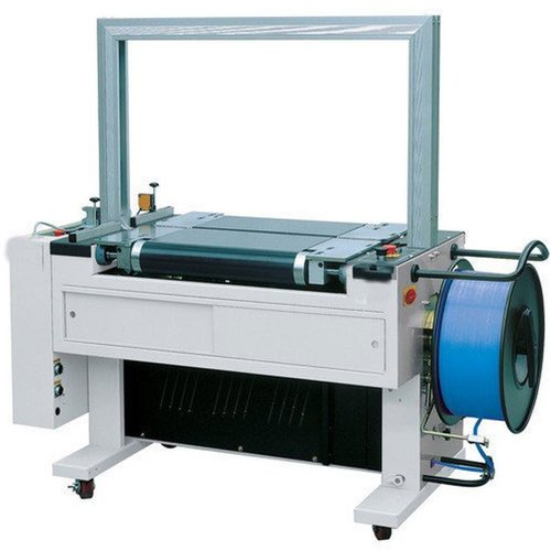15968-298_image_0.jpg Star Packaging Strapping Machines 1.5 sec/strap Automatic Three Phase White and Blue
