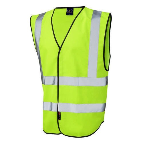 15997-1101_image_0.jpg Polyester Safety Jackets L Without Sleeves Green