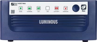 15997-1447_image_0.jpeg LUMINOUS eco watt neo 720 W 700 VA Square Wave Inverter
