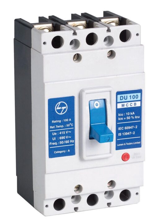 100 A 18 kA Four Pole MCCB