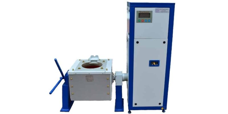 200 kg/hr Induction Heating Furnace 1200 deg C