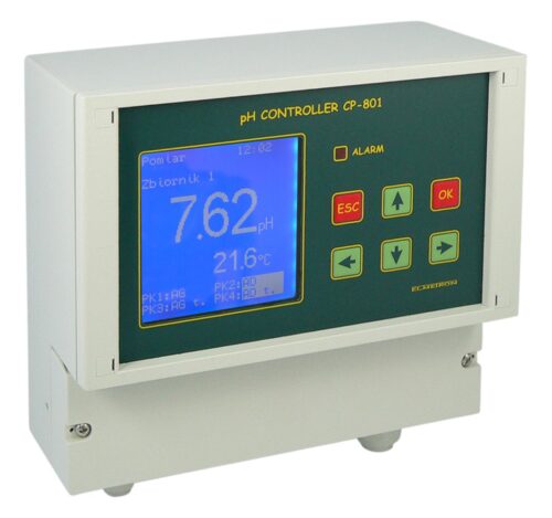 16001-1737_image_0.jpg ELMETRON CP801 Microcontroller Based pH Controller