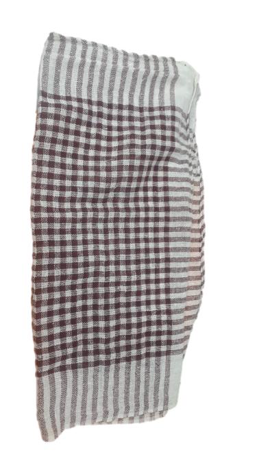 Cleaning Duster Microfibre Cloth   Red Stripe