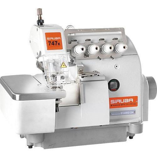 16003-2495_image_0.jpg Siruba Lock Stitch 1 Needle Automatic Overlock Sewing Machine