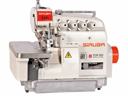 SIRUBA Plain Seaming 1 Needle Automatic Overlock Sewing Machine