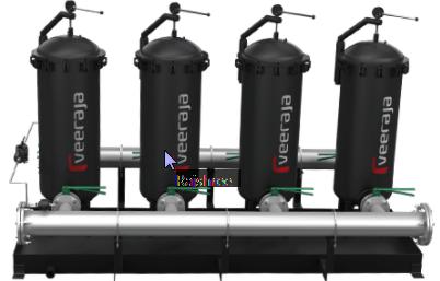 Veeraja Water Filter Cartridge  SS