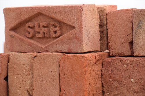 Soil Rectangular Red Bricks 9 x 3 x 3 in