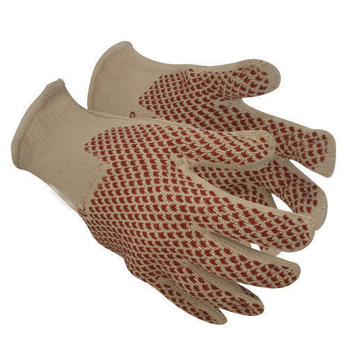 Cotton Hand Glove Free Size Food Processing, Industry