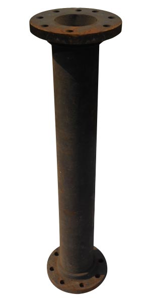 100 mm Double Flanged CI Pipes 6 m