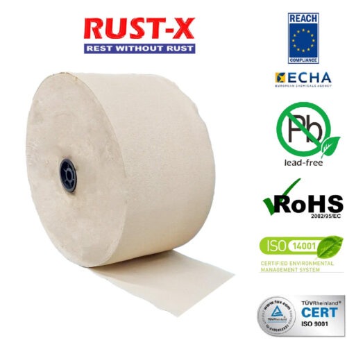 16010-12366_image_0.jpg RUST-X VCI Crepe Paper 120 GSM VCI Paper