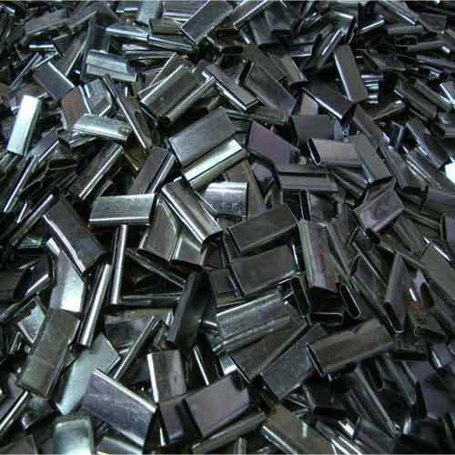 Strapping Clips Pet Aluminium 12 mm Grey