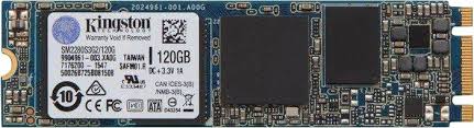 16010-672_image_0.jpg KINGSTON 120 GB Internal SSD Hard Drive SSD M.2 SATA Black