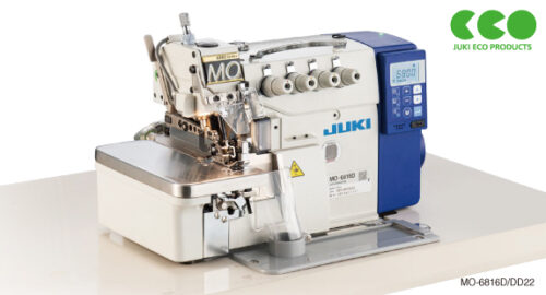 16017-703_image_0.jpg JUKI Plain Seaming 2 Needle Semi-Automatic Overlock Sewing Machine