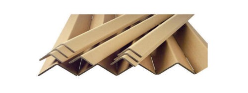 L Shaped Edge Paper Angle Board Brown