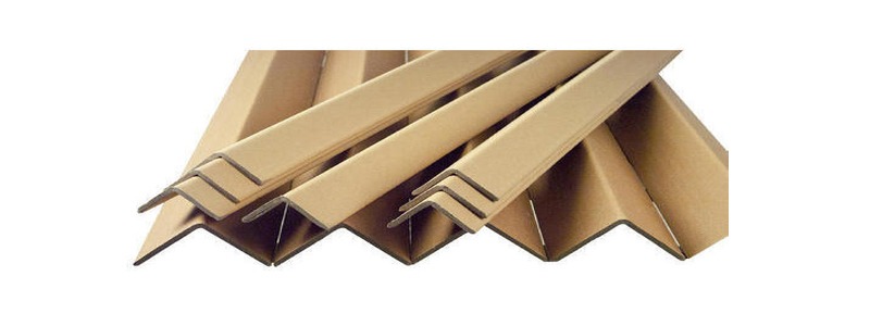L Shaped Edge Paper Angle Board Brown