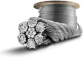 USHA MARTIN Metal Crane 8 - 127 mm Ropes Silver