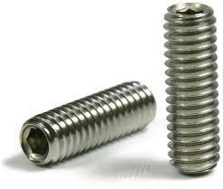 M3 and above Grub Screw 4 mm and above IS