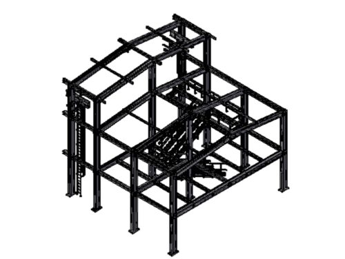 765 KV Substation Structure
