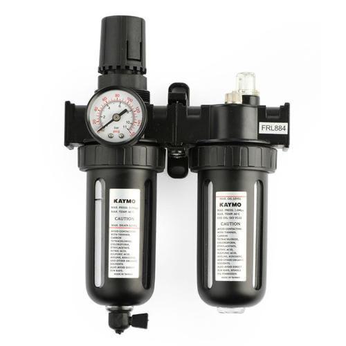 16021-573_image_0.jpg KAYMO NPT 1/8" FRL884 Compressed Air Filter 10 bar 25 microns Manual Drain