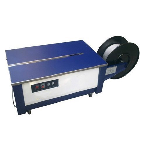 16021-736_image_0.jpg Strapping Machines 1.5 sec/strap Semi Automatic Single Phase Blue