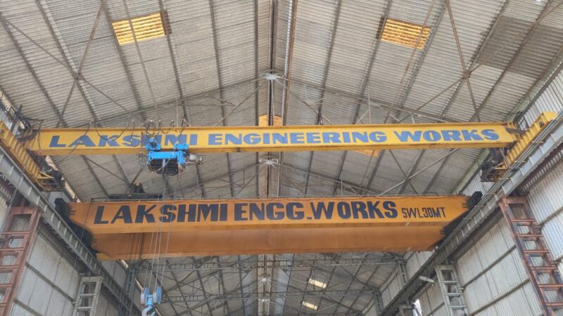 1 - 100 ton EOT Crane Double Girder Pendant Push Button