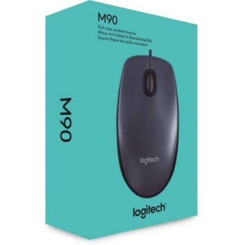 Logitech Mouse M90 Wired USB Optical 8.7 x 4.2 x 13.2 cm
