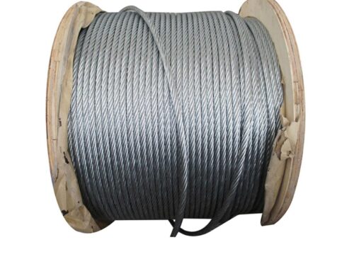 16028-189_image_0.jpeg USHA MARTIN 13 mm Steel Wire Rope 6 x 19S (9-9-1) 1960 N/mm2 100 m