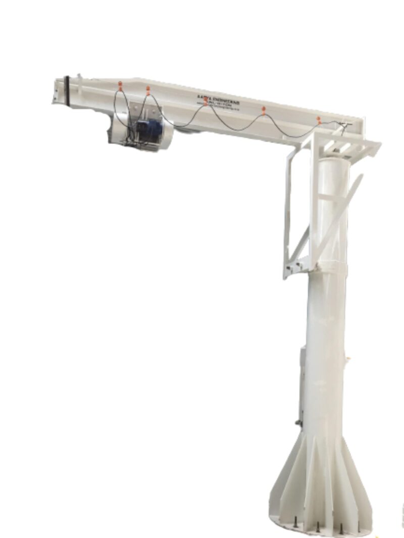16034-159_image_0.jpg AARYA CRANES Upto 5 ton Motorized Wall Mounted Jib Crane A950