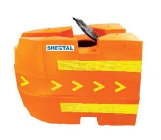 16036-1337_image_0.jpg SHEETAL Plastic Traffic Road Barrier Primo