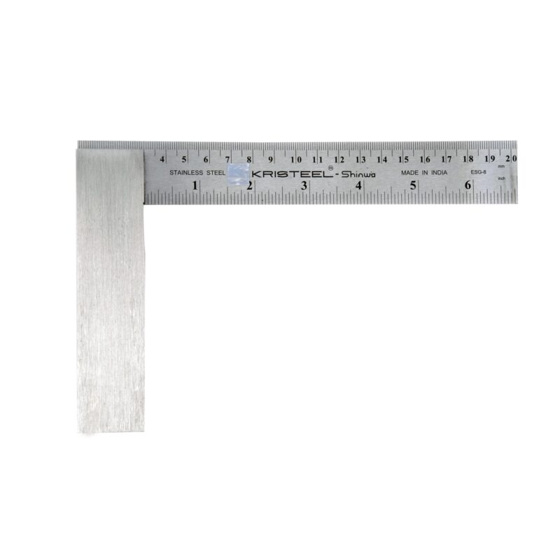 16036-1871_image_0.jpg KRISTEEL Stainless Steel Try Square 150 mm x 3 mm