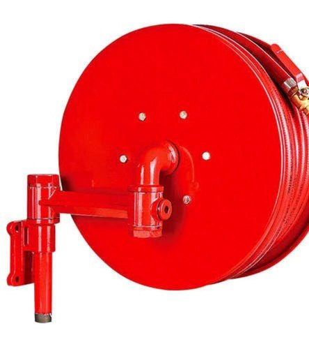 16036-2142_image_0.jpg B R TRADER FHR PVC Steel Swing Manual Fire Hose Reel