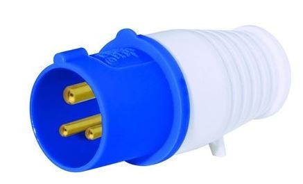 Plastic 3 Pin 110 V Industrial Plug