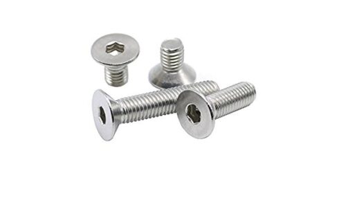 16045-1624_image_0.jpg M4 x 08 Countersunk Flat Hex Socket Head Screw 12.9 A2 - 70 Galvanized