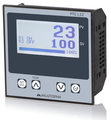16045-1893_image_0.jpg multispan Digital Microprocessor Based Temperature Indicator PTC L12A-M1 universal 1000 to 1767 Deg.C